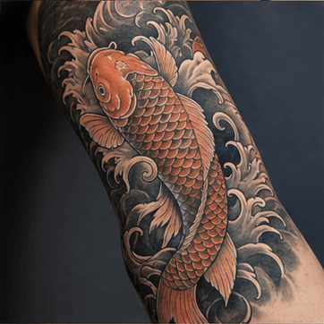 Japanese tattoo style example