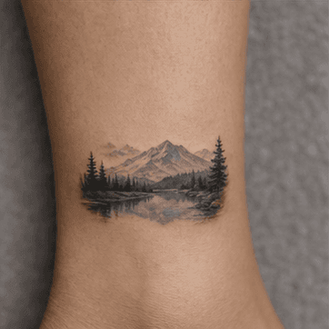 Micro-realism tattoo style example