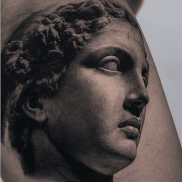 Realism tattoo style example