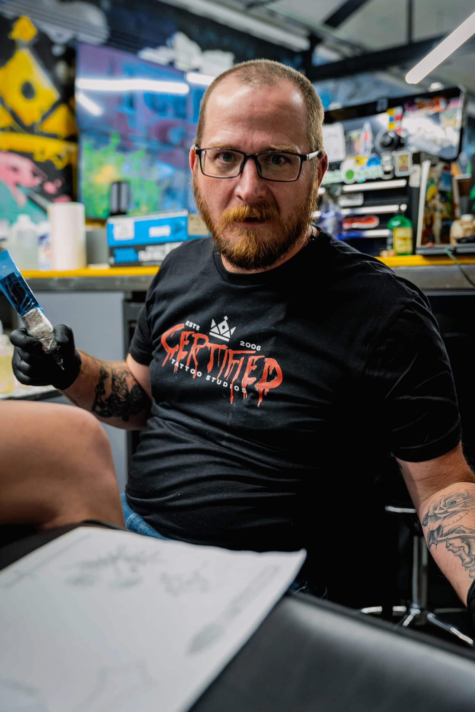 Argyle Tattoo studio interior